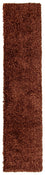 Alfombra de pasillo Alfombra de pelo largo - 300 x 65 cm - marrón