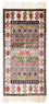 Alfombra de pasillo Alfombra de seda - Kayseri - 156 x 76 cm - multicolor