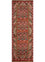 Alfombra de pasillo Alfombra de lana - 360 x 90 cm - naranja