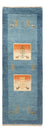 Alfombra de pasillo Alfombra Gabbeh - Persa - 148 x 50 cm - multicolor