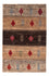 Alfombra Gabbeh - Loribaft Persa - Real - 131 x 88 cm - multicolor