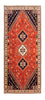 Alfombra de pasillo Alfombra Gabbeh - Persa Kashkuli - 200 x 85 cm - rojo