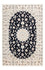 Alfombra Persa - Nain - Prima - 176 x 119 cm - azul oscuro