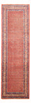 Alfombra de pasillo Alfombra persa - Mir - 316 x 107 cm - rojo