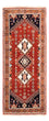 Alfombra de pasillo Alfombra Gabbeh - Persa Kashkuli - 213 x 85 cm - rojo