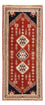 Alfombra de pasillo Alfombra Gabbeh - Persa Kashkuli - 198 x 86 cm - rojo