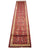 Alfombra de pasillo Alfombra persa - Nómada - 403 x 90 cm - rojo