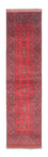 Alfombra de pasillo Alfombra afgana - Kunduz - 294 x 80 cm - rojo