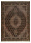 Alfombra Persa - Tabriz - Real - 200 x 153 cm - marrón oscuro