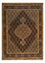 Alfombra Persa - Tabriz - Real - 203 x 148 cm - marrón oscuro