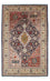 Alfombra Gabbeh - Persa Kashkuli - 227 x 145 cm - azul oscuro
