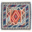 Alfombra Kelim - Oriental cuadrado - 103 x 102 cm - azul claro