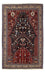 Alfombra Gabbeh - Persa Kashkuli - 224 x 138 cm - azul oscuro