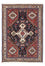 Alfombra Gabbeh - Persa Kashkuli - 145 x 105 cm - azul oscuro