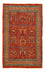 Alfombra Gabbeh - Persa Kashkuli - 134 x 84 cm - rojo oscuro