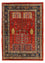 Alfombra Gabbeh - Persa Kashkuli - 120 x 85 cm - rojo oscuro