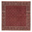 Alfombra persa - Bidjar cuadrado - 205 x 205 cm - rojo oscuro