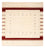 Alfombra Gabbeh - Loribaft Persa cuadrado - 255 x 255 cm - beige