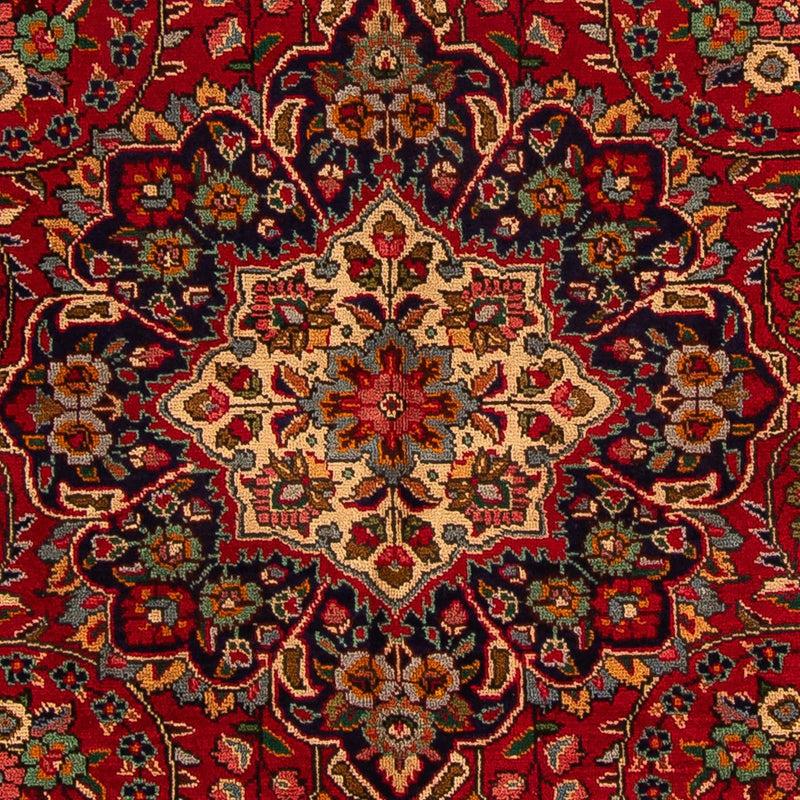 Alfombra persa - Tabriz - 314 x 203 cm - rojo oscuro