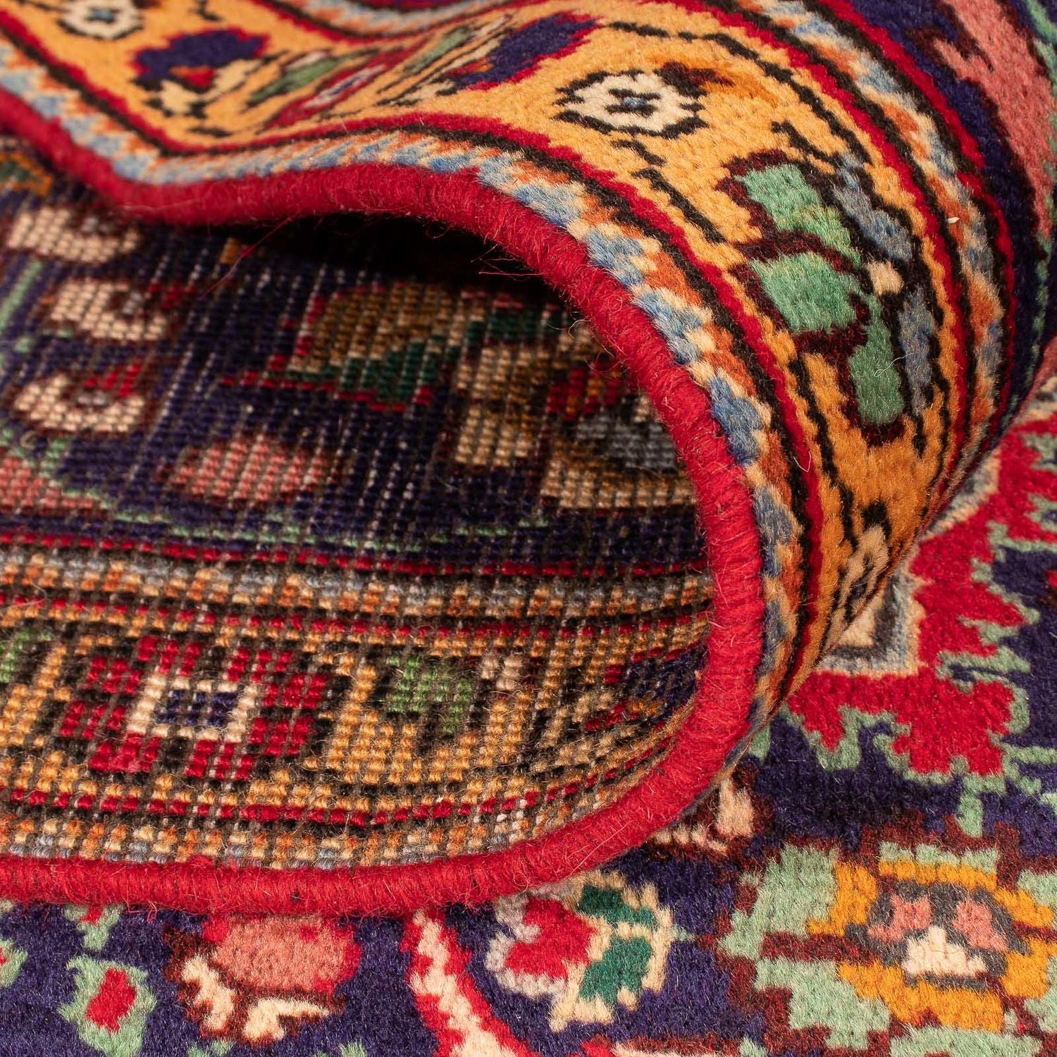 Alfombra persa - Tabriz - 314 x 203 cm - rojo oscuro