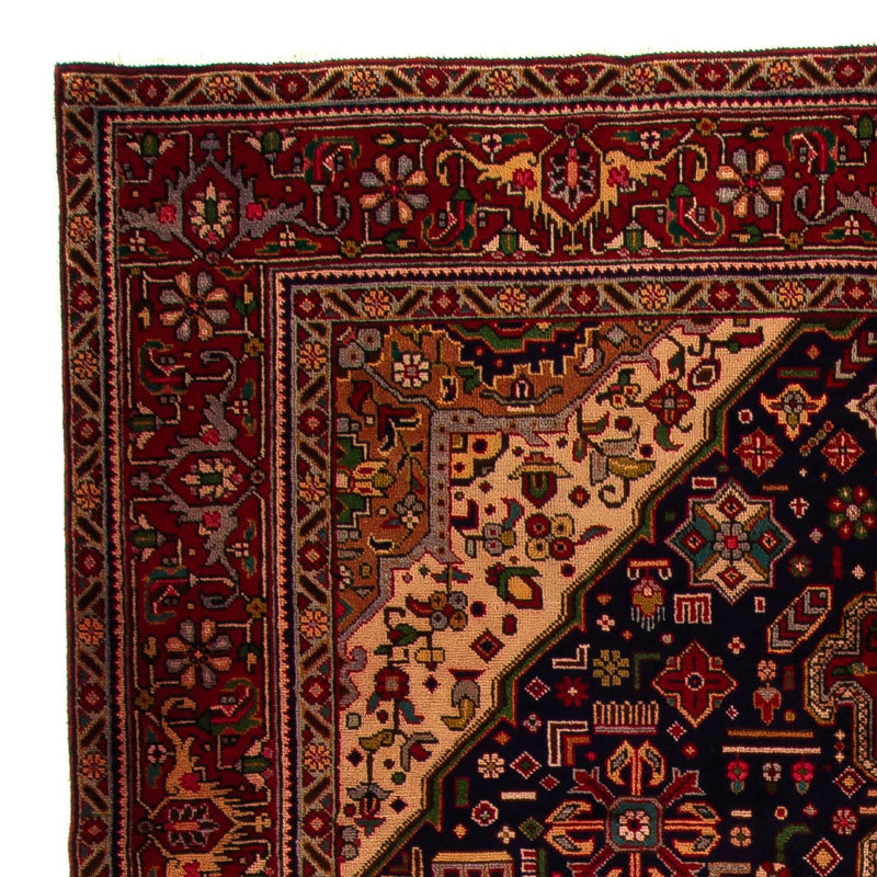 Alfombra persa - Tabriz - 297 x 197 cm - azul oscuro