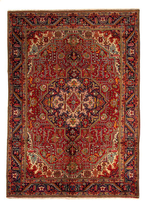 Alfombra persa - Tabriz - 295 x 200 cm - rojo claro