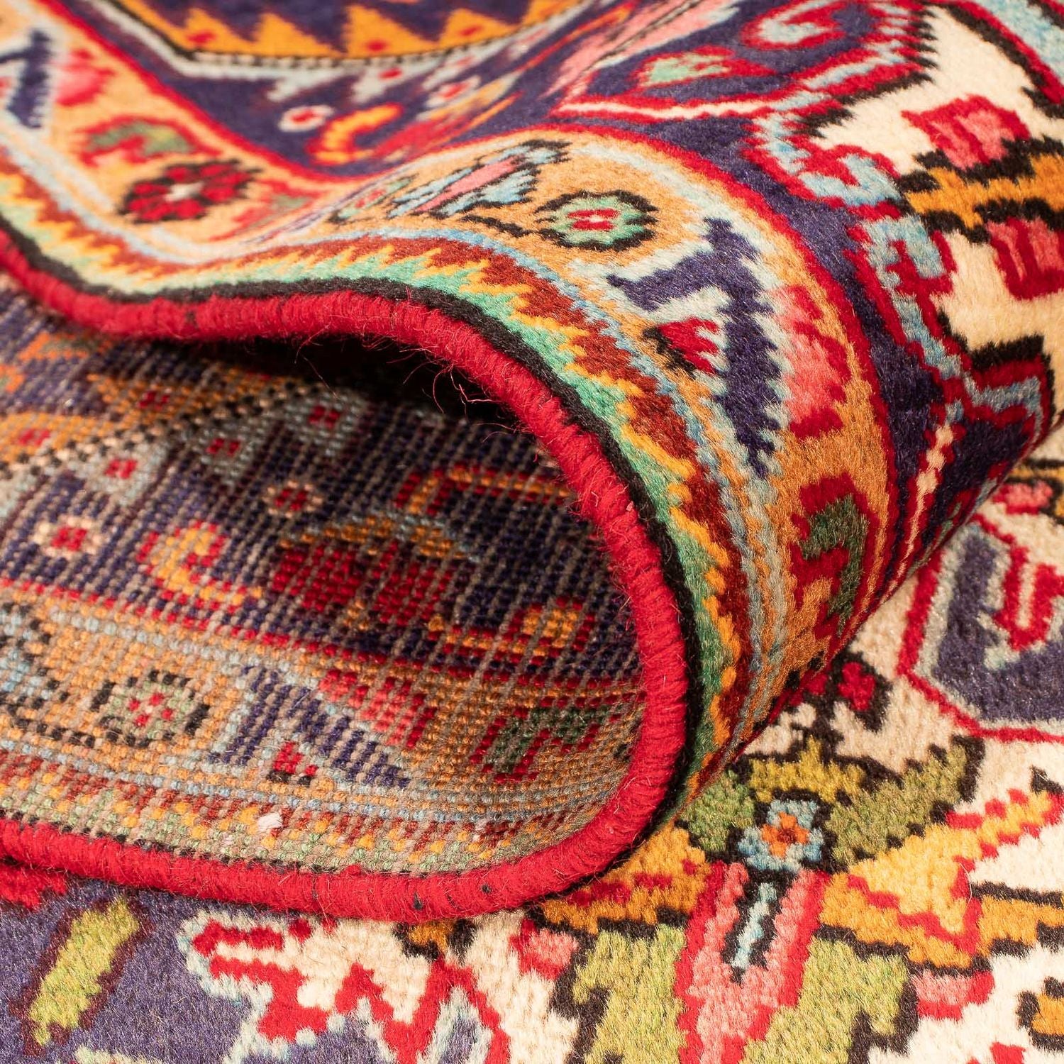 Alfombra persa - Tabriz - 295 x 200 cm - rojo claro