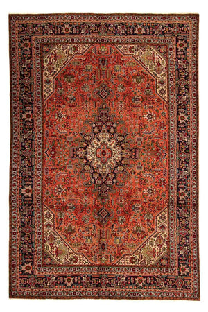 Alfombra persa - Tabriz - 295 x 195 cm - rojo claro