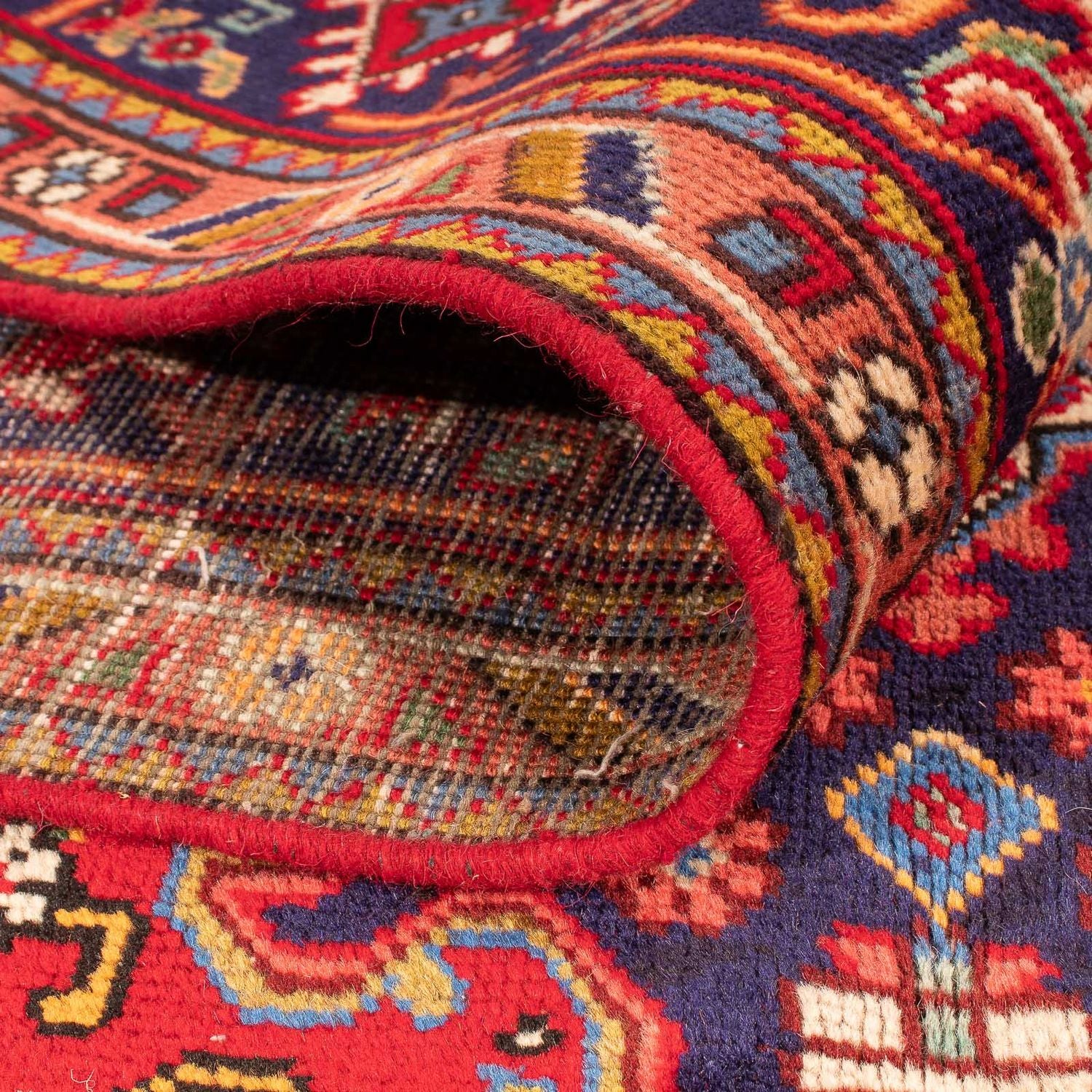 Alfombra persa - Tabriz - 290 x 200 cm - rojo oscuro