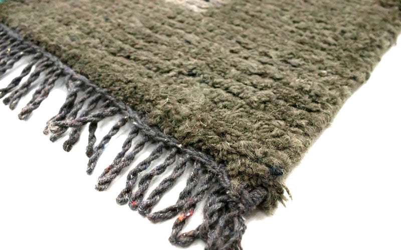 Alfombra de Nepal - 140 x 70 cm - gris