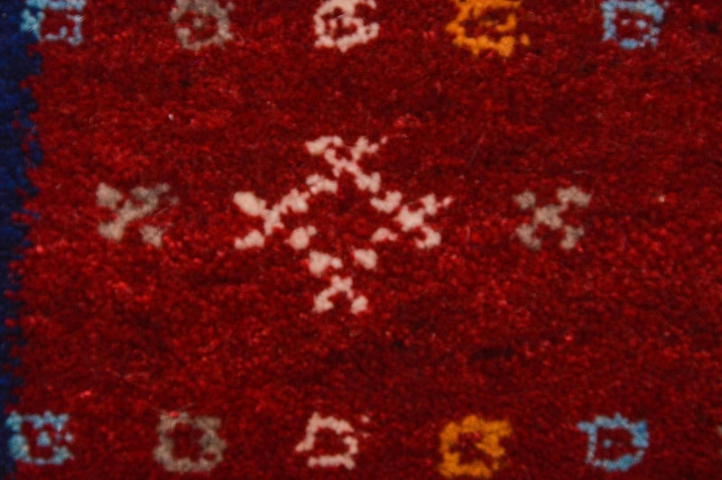 Alfombra Gabbeh - Loribaft Persa - 181 x 123 cm - multicolor