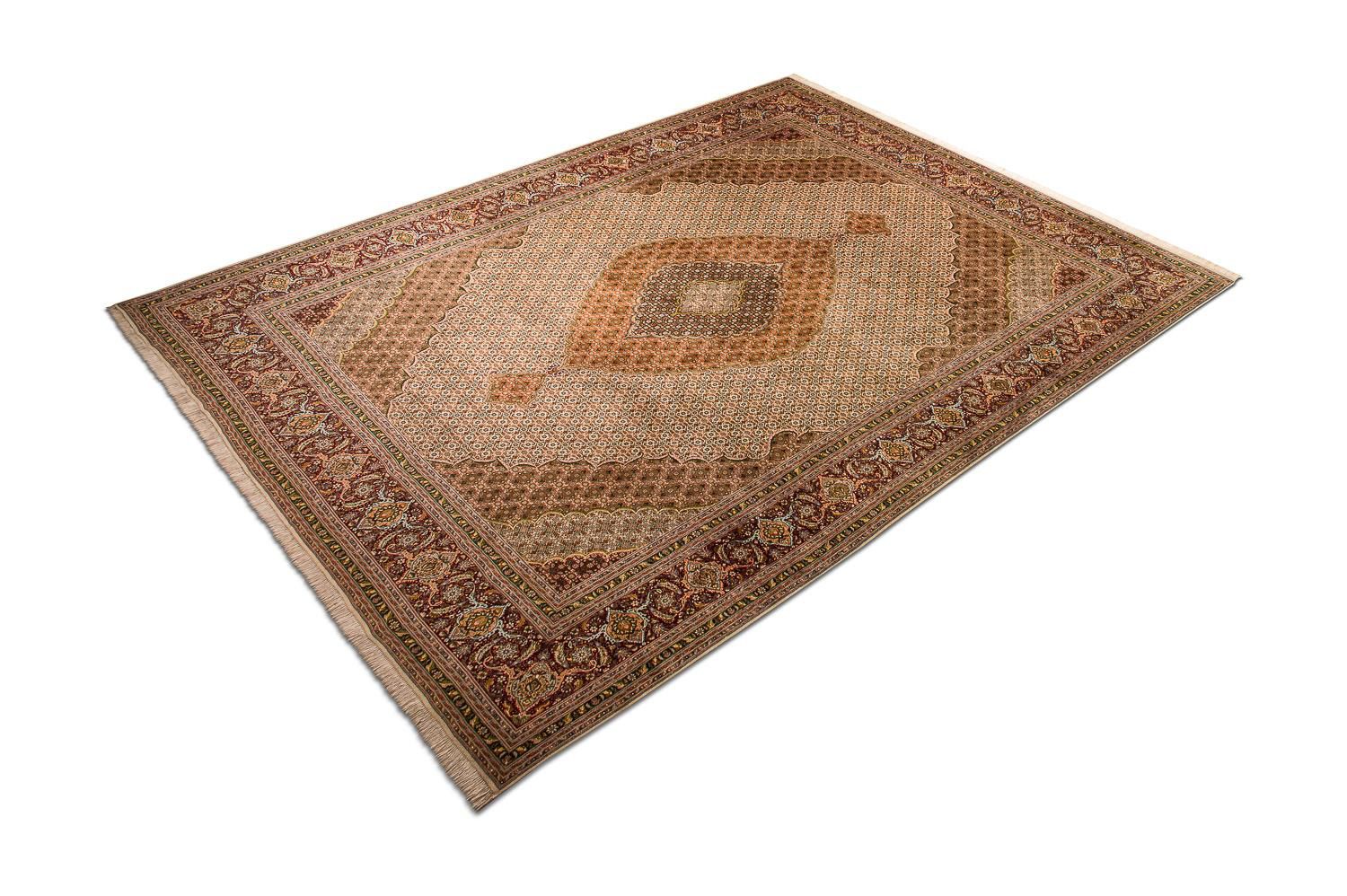 Alfombra Persa - Tabriz - Prima - 400 x 300 cm - marrón