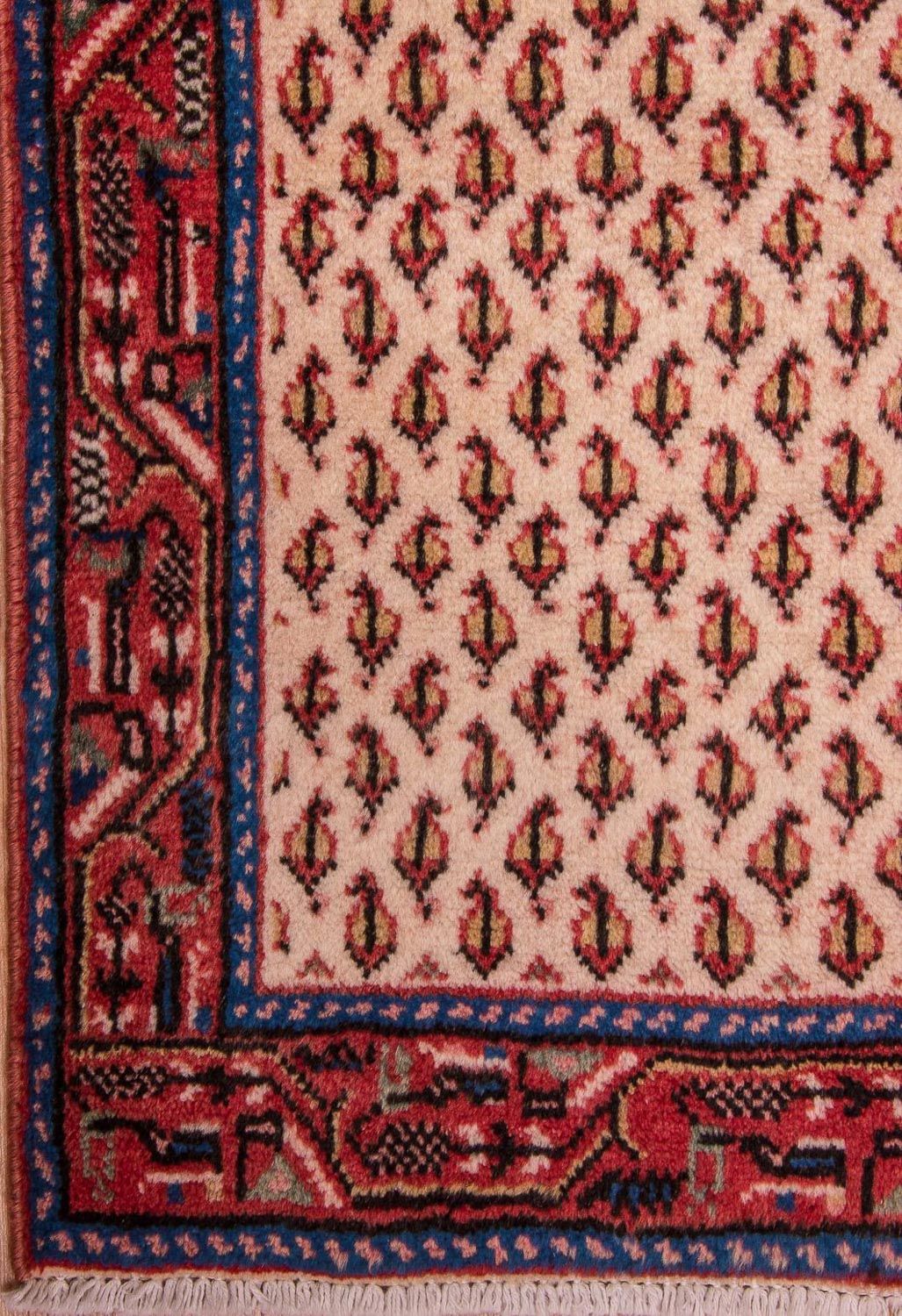 Alfombra de pasillo Alfombra persa - Mir - 183 x 73 cm - beige