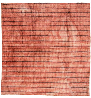 Alfombra de viscosa - 213 x 213 cm - multicolor