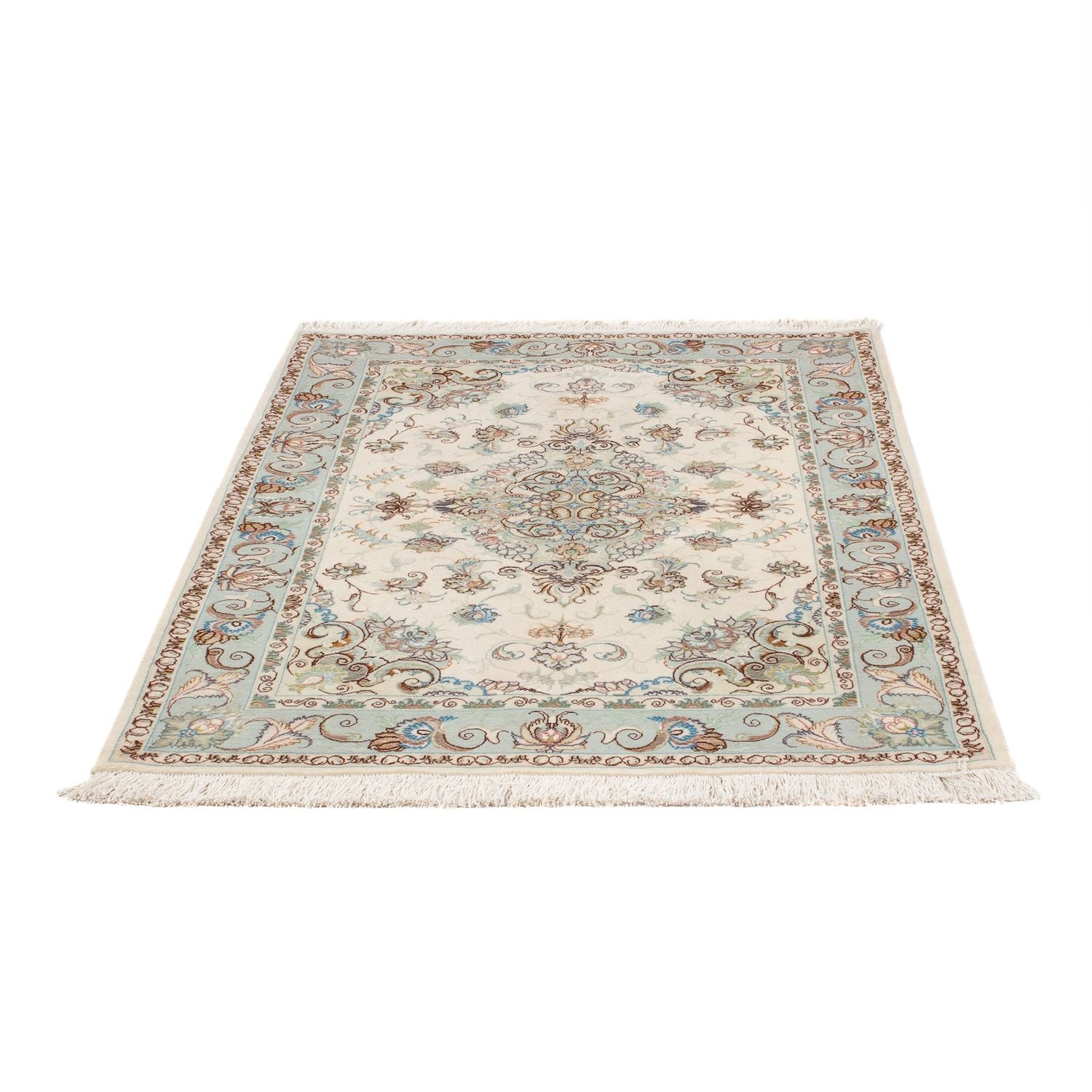 Alfombra Persa - Tabriz - Real - 150 x 100 cm - beige
