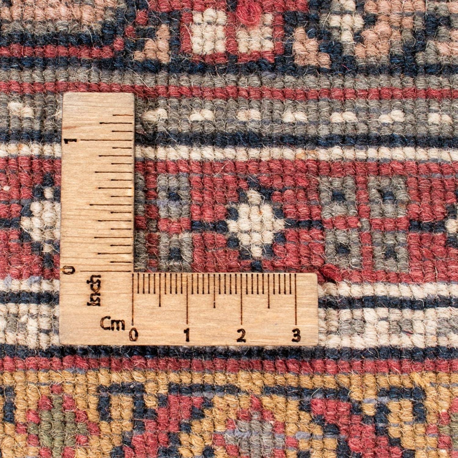 Alfombra oriental - Mir - Indus - Real - 291 x 193 cm - rojo