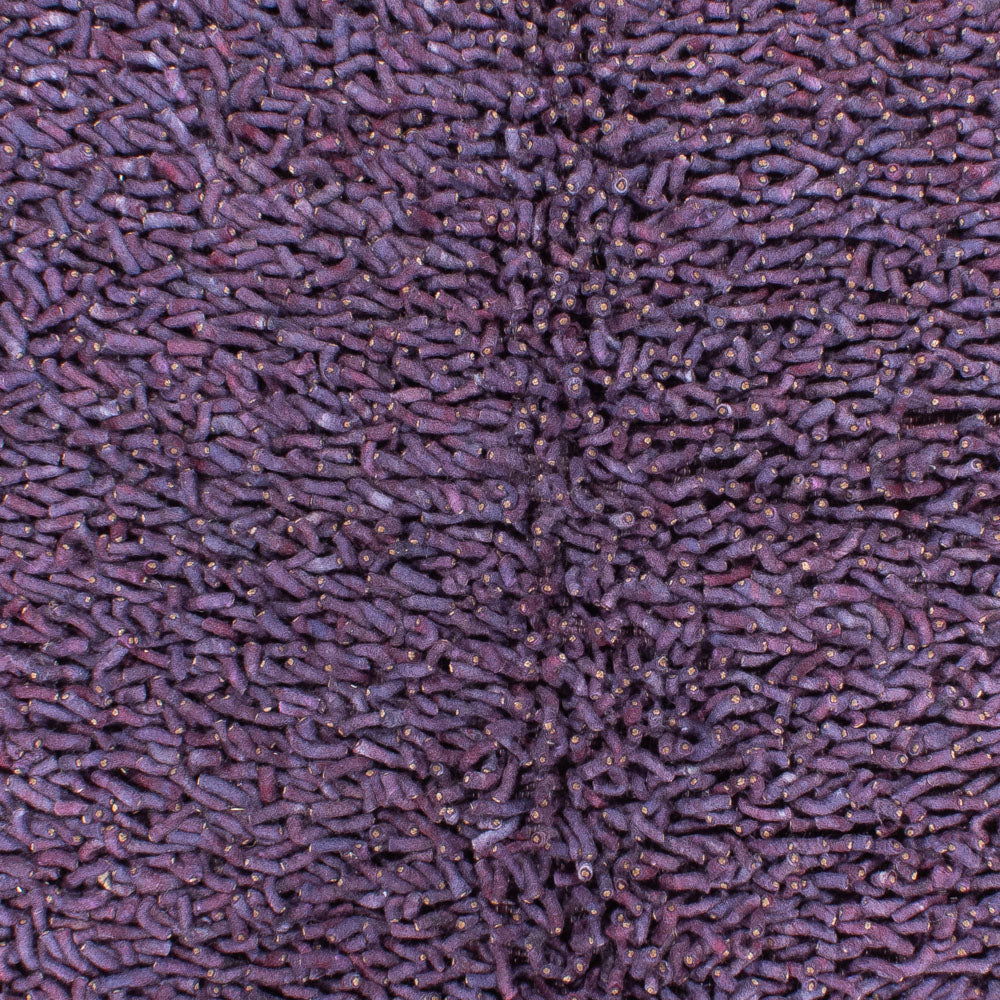 Alfombra de pelo largo - 240 x 170 cm - púrpura