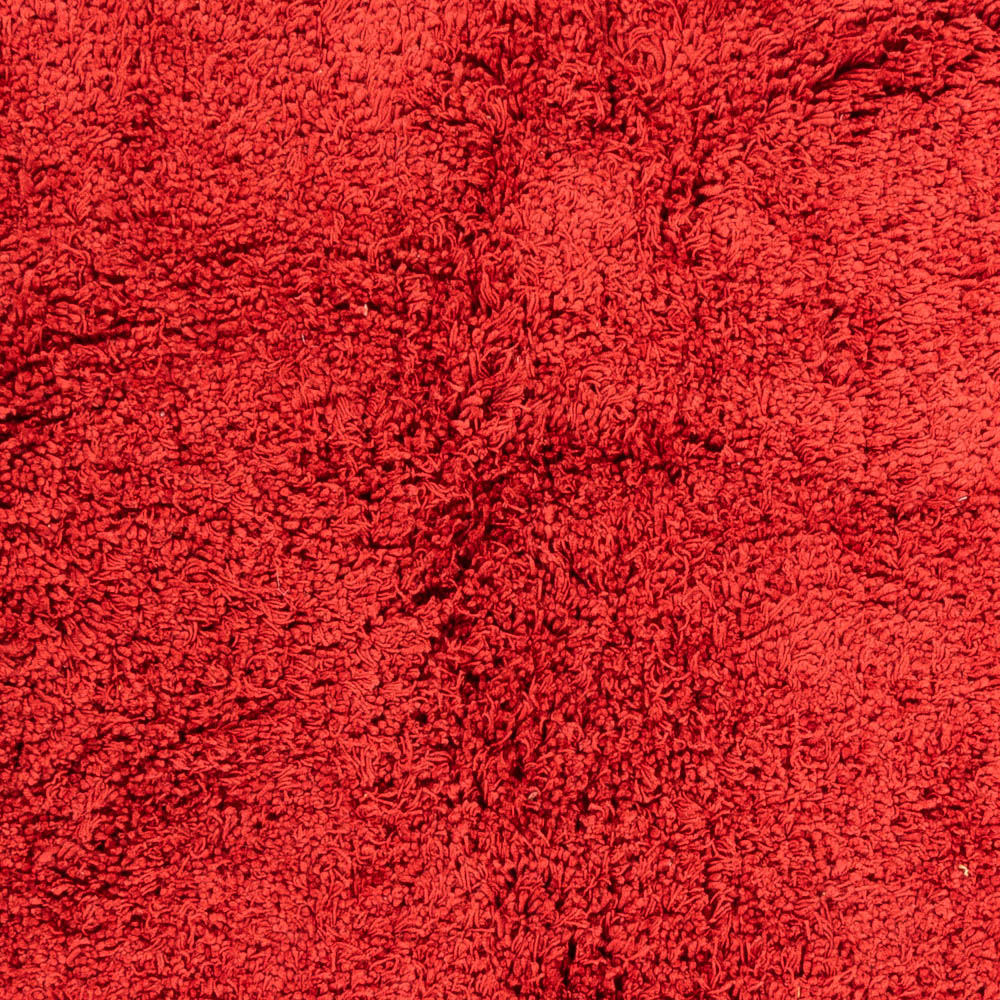 Alfombra de pelo largo - 200 x 140 cm - rojo