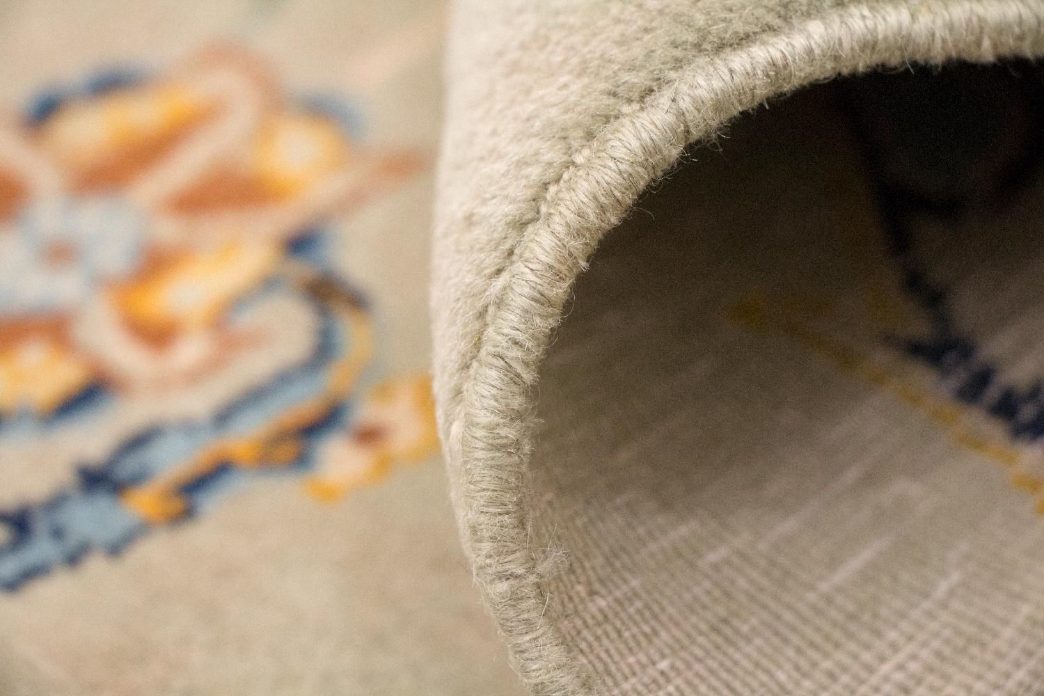 Alfombra persa - Keshan - 420 x 290 cm - beige