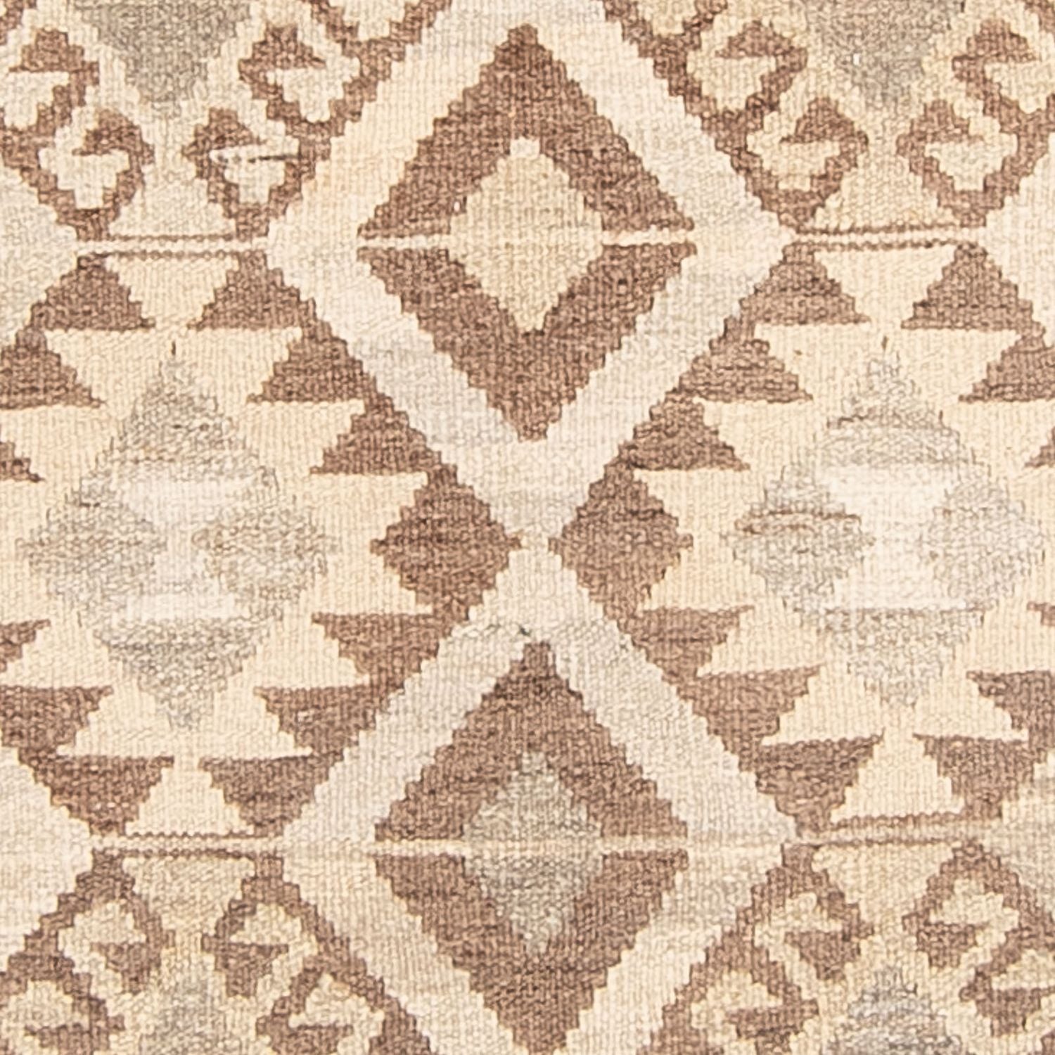 Alfombra Kelim - Splash - 193 x 157 cm - natural
