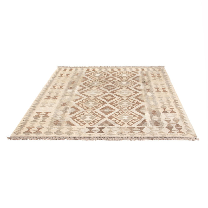 Alfombra Kelim - Splash - 193 x 157 cm - natural