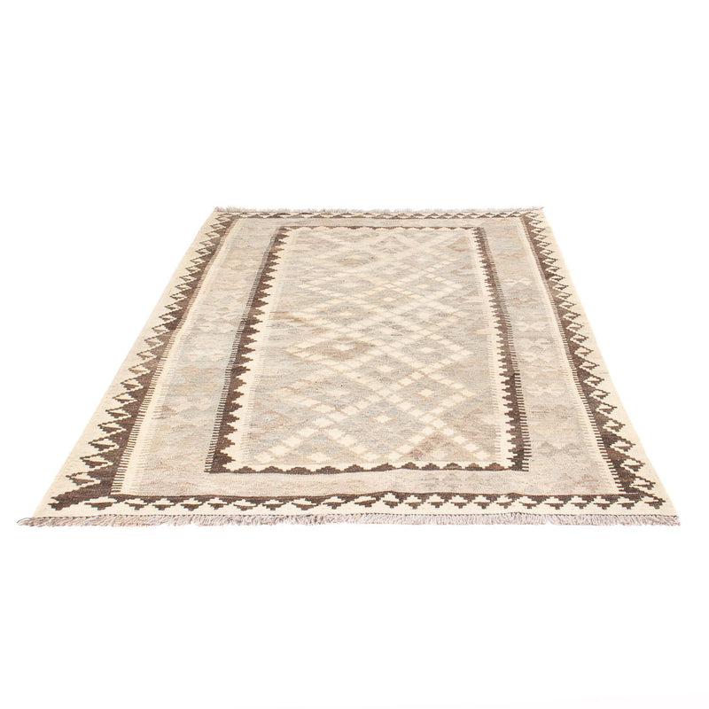 Alfombra Kelim - Splash - 196 x 134 cm - natural