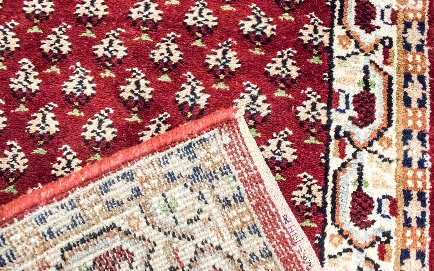 Alfombra persa - Mir - 120 x 65 cm - rojo