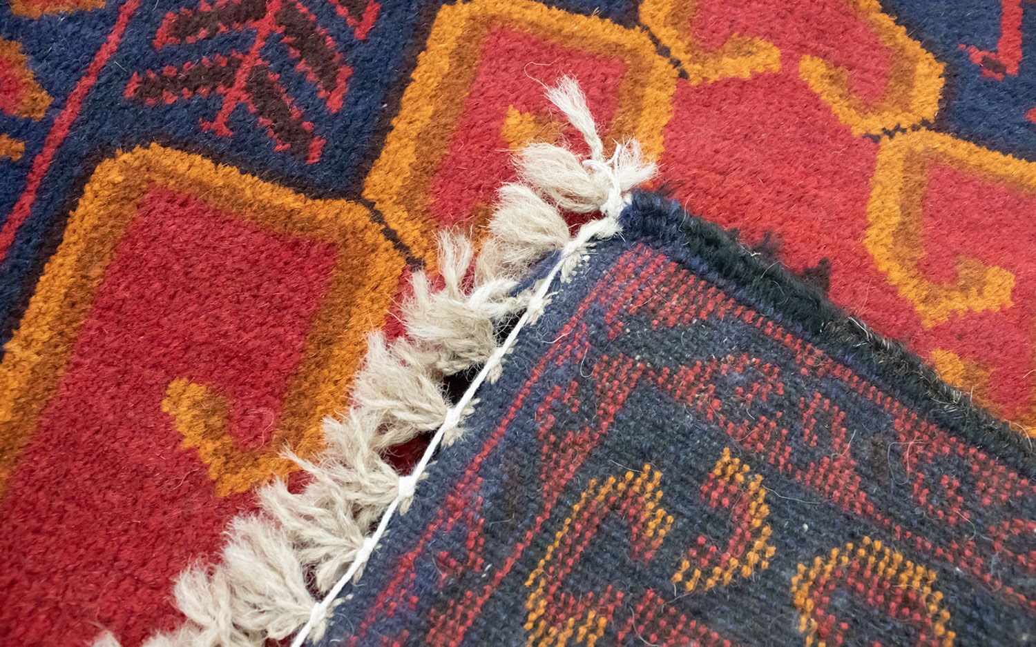 Alfombra Belutsch - 138 x 78 cm - azul