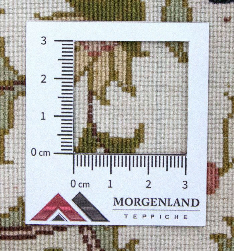 Alfombra de seda - Seda china - 152 x 91 cm - beige