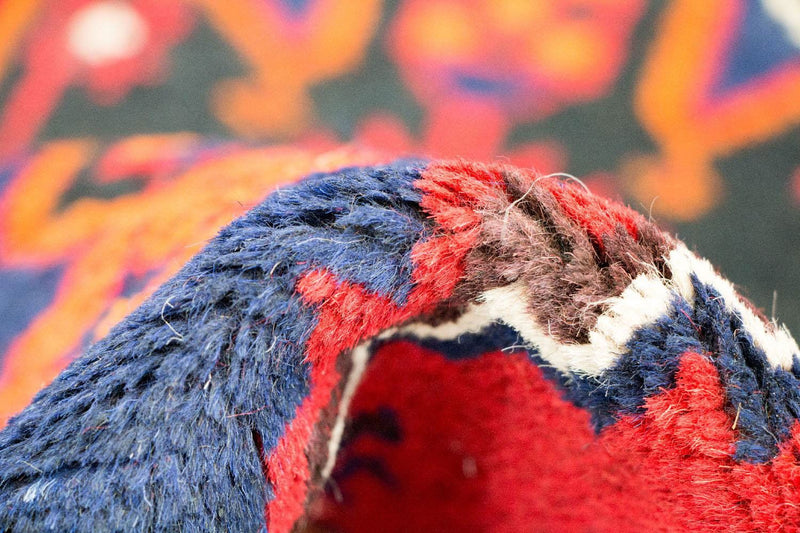 Alfombra Belutsch - 125 x 72 cm - rojo