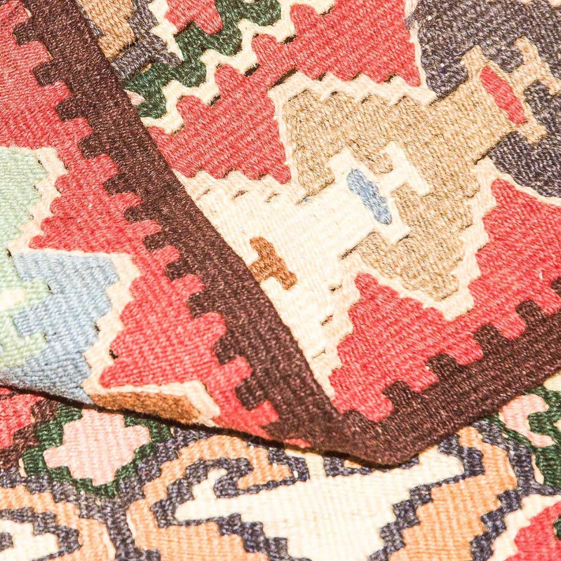 Alfombra Kelim - Antigua - 143 x 119 cm - beige
