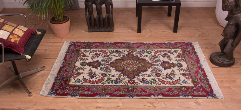 Alfombra Persa - Tabriz - Real - 160 x 97 cm - rosa