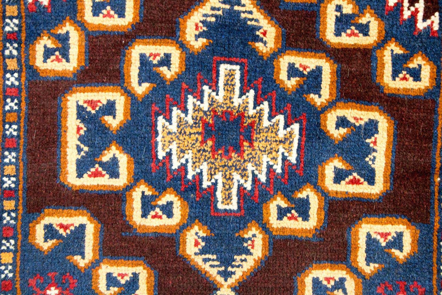 Alfombra Belutsch - 138 x 83 cm - marrón