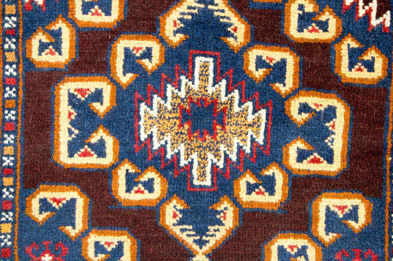 Alfombra Belutsch - 138 x 83 cm - marrón